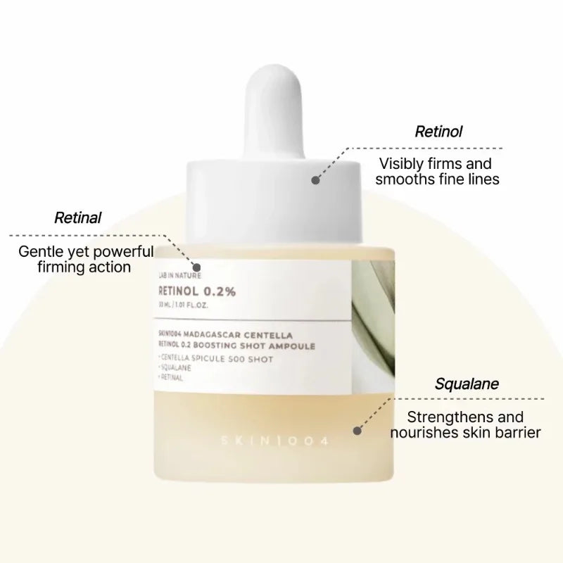SKIN1004 Centella Retinol 0.2% Ampoule Serum Firming Anti Aging Boost