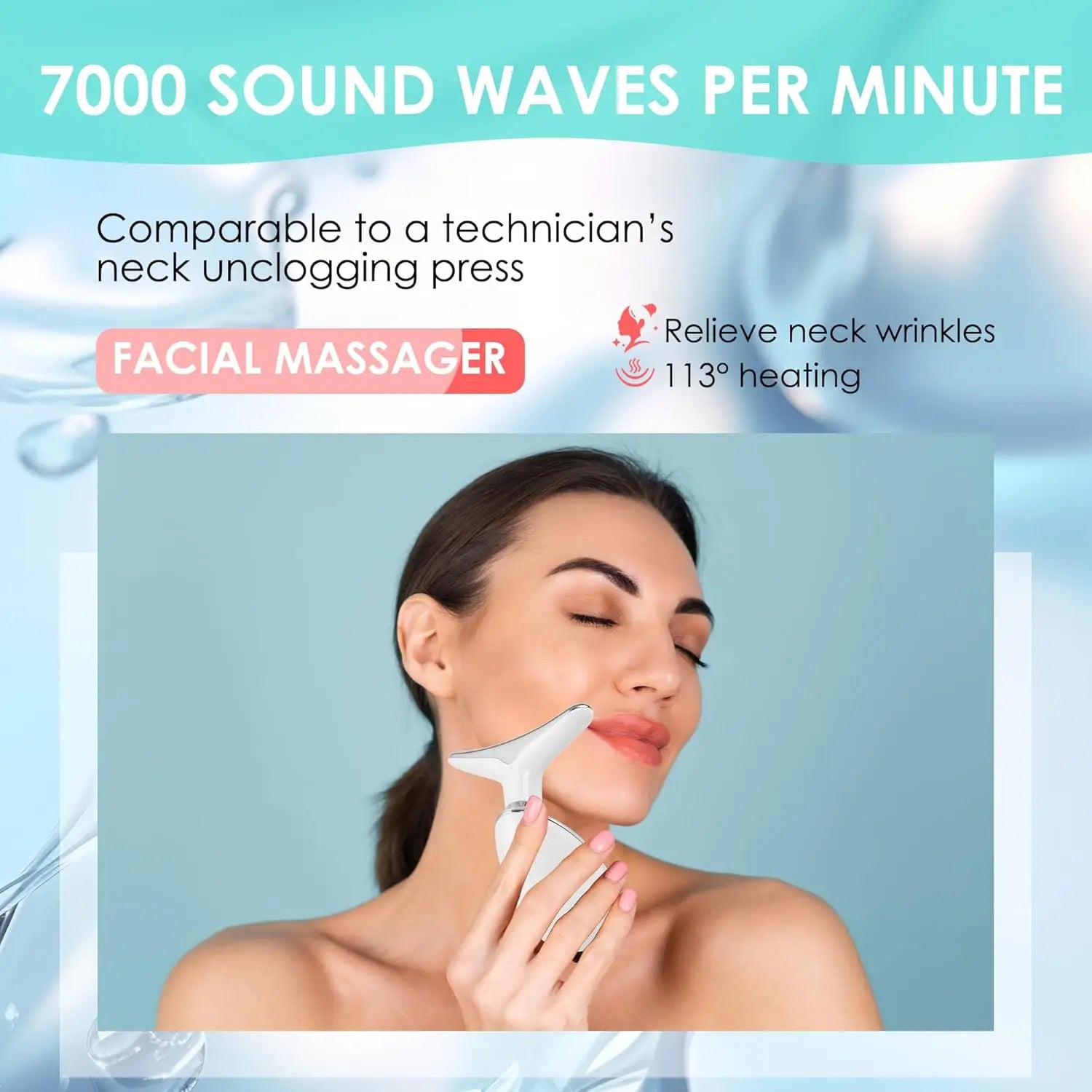 LED Face Massage Wand