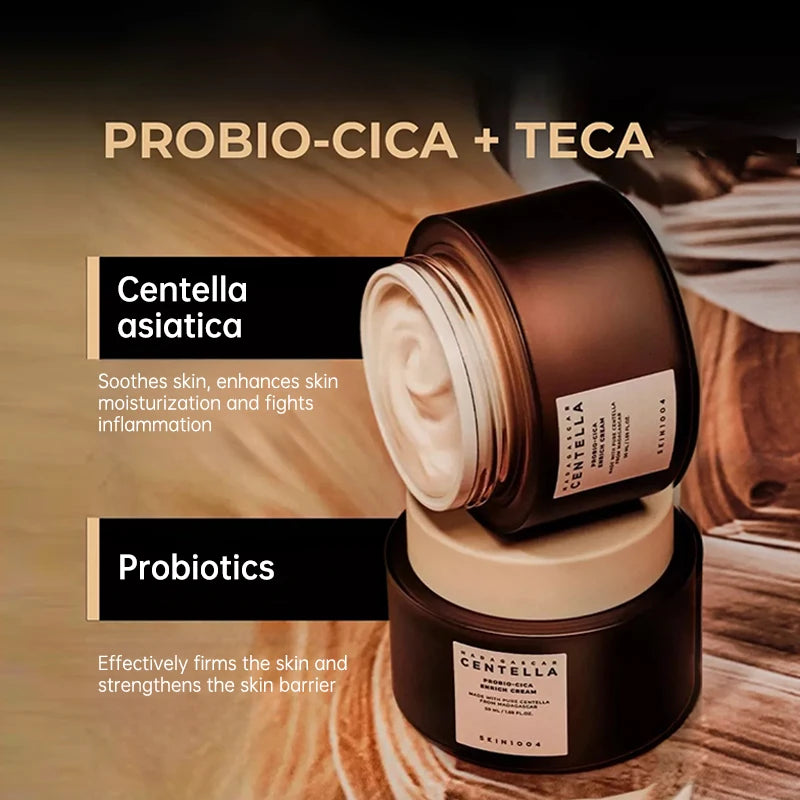 SKIN1004 Centella Probio-Cica Cream Hydrating Anti-Aging Moisturizer