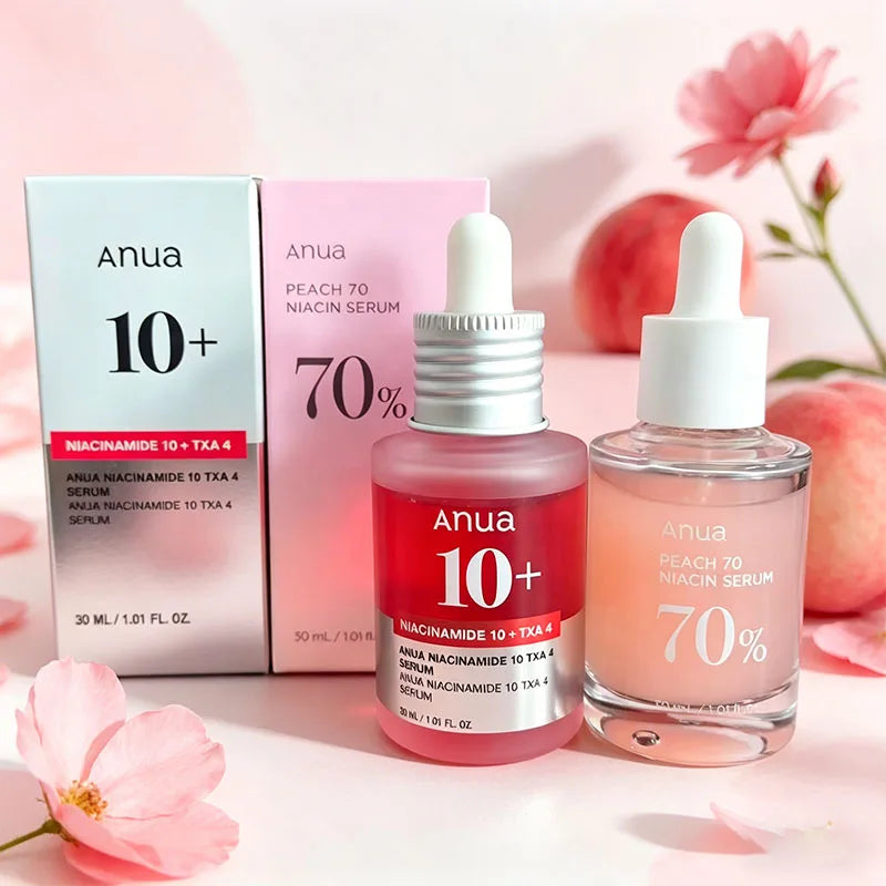 Fashion Hot Skincare Products Peach Nicotinamide Essence Moisturizing 10% Hyaluronic Azelaic Essence Green Pink Facial Skin Care