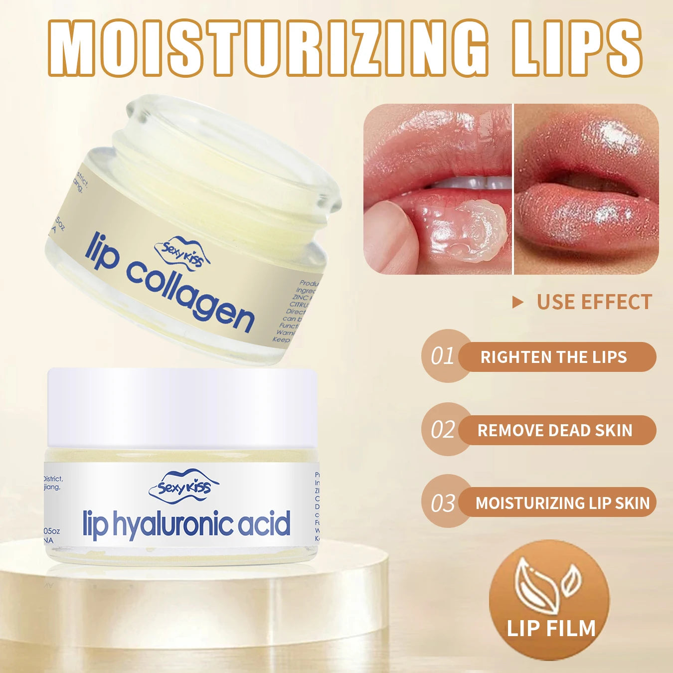 Hyaluronic Acid Collagen Lip Sleeping Mask (20g)