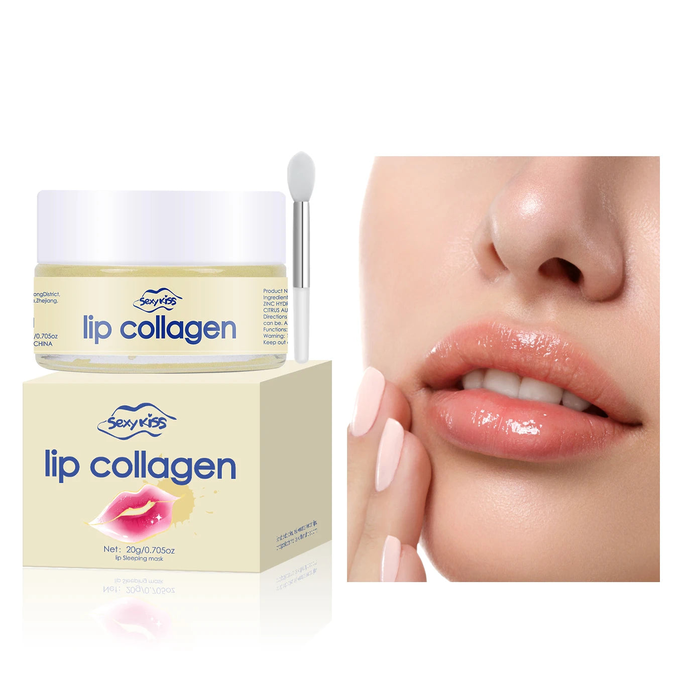 Hyaluronic Acid Collagen Lip Sleeping Mask (20g)
