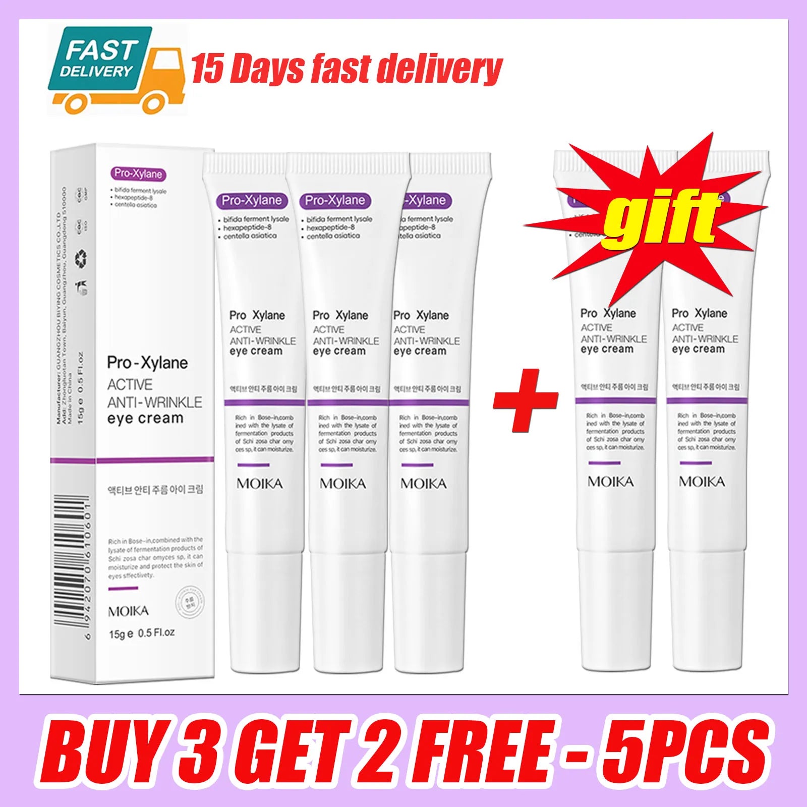 Retinol Eye Cream for Dark Circles and Wrinkles