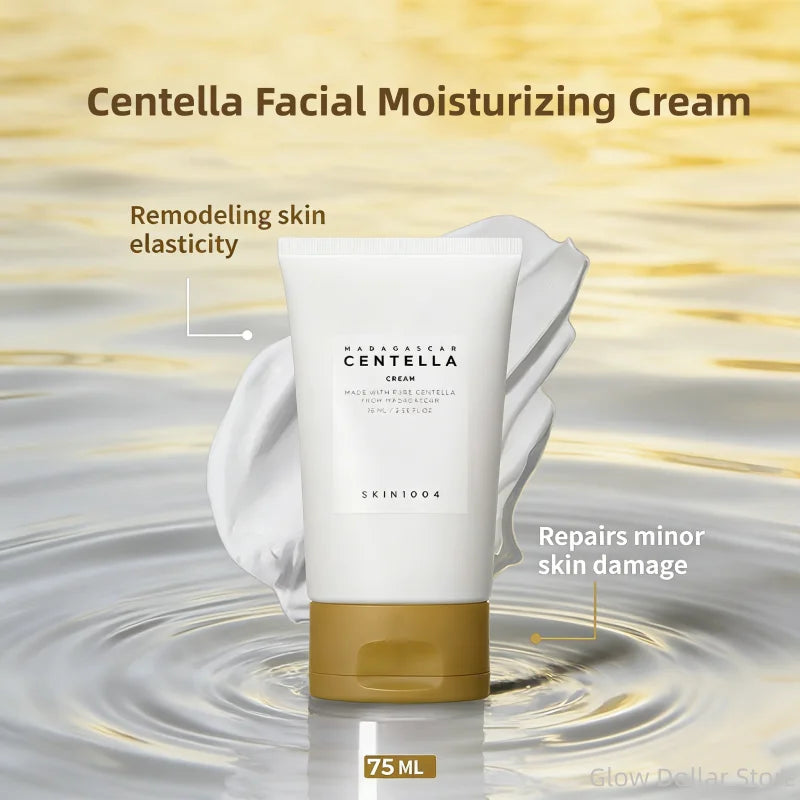 Korean Skincare Centella Face Cream Series,Tea-Trica Soothing,Tone Brightening,Hyaluronic Acid Poremizing Light Gel Cream 75ml