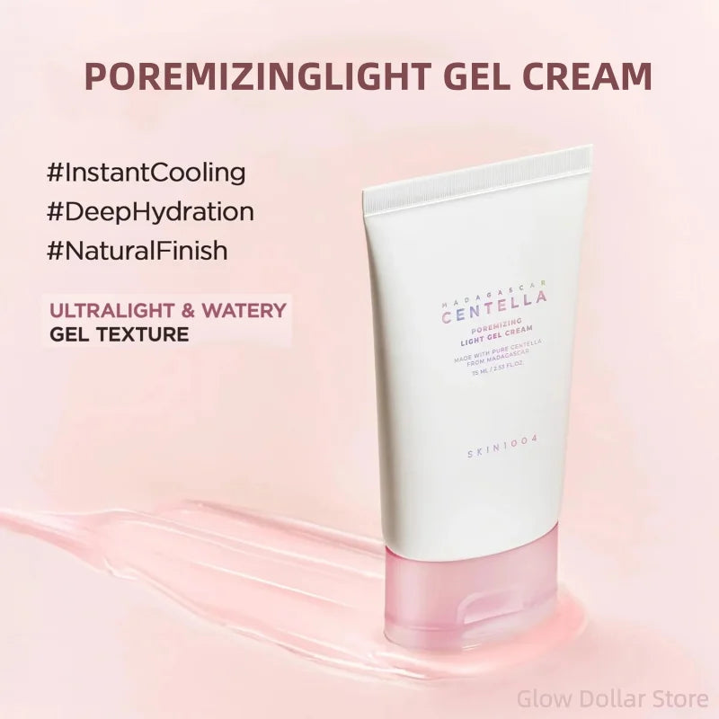 Korean Skincare Centella Face Cream Series,Tea-Trica Soothing,Tone Brightening,Hyaluronic Acid Poremizing Light Gel Cream 75ml