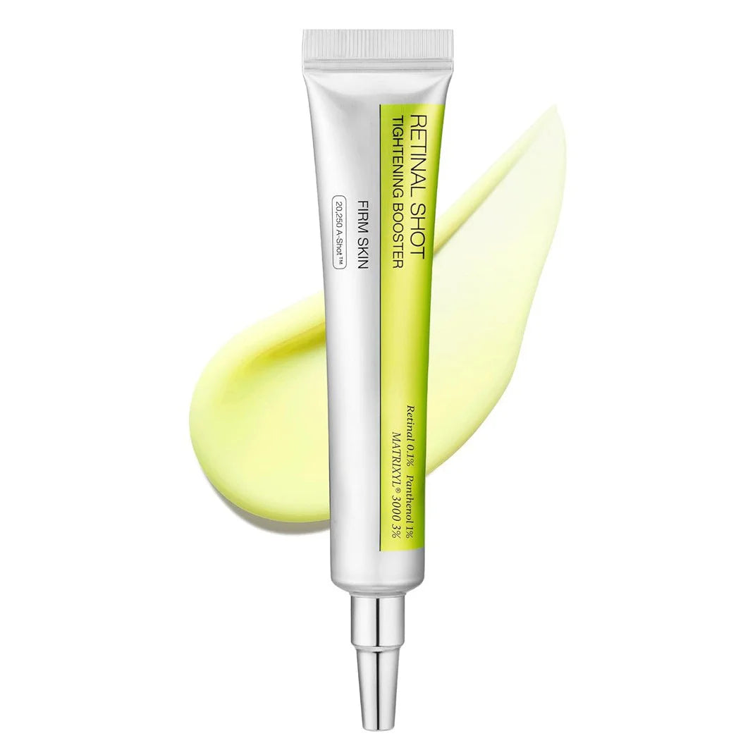 Korean Skincare Retinal Shot Booster Essence Moisturizing and Firming Eye Cream,Face Brightening Retinol Vitamin C Serum 2pcs