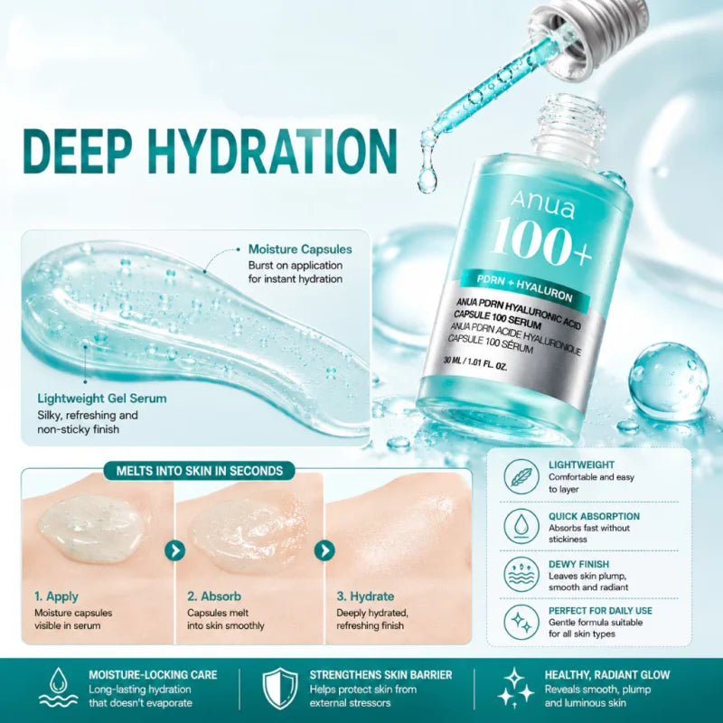 Anua Hyaluronic Acid Capsule 100 Serums